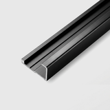 5/16 aluminum end cap trim long 118 inch wall panel edge trim