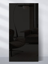 Black Mirror Wood Veneer Panel – 9x4 ft, Fireproof, Waterproof & Scratch-Resistant