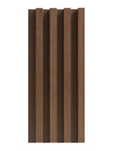Walnut WPC Fluted 3D Wall Panels |  48 sq. ft./Box