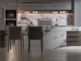 PVC 3D Marble Sheet Blue-Brown Veined. NewGen Depot. Kitchen Design From PVC Marble Sheets