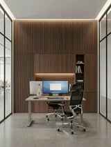 Walnut WPC Fluted 3D Wall Panels |  48 sq. ft./Box