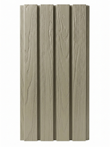 Ancient wood look composite wall panels for outdoor use