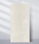 PVC marble sheet sample in warm off-white with a fine, evenly textured finish