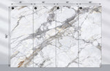 Book Match design Wall Panels Gray Deep