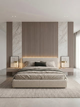 Nordic Birch WPC Fluted 3D Wall Panels |  42.9 sq. ft./Box