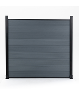 Light gray composite fence panel
Discounted composite fence price
Co-extrusion WPC fence board
Weather-resistant composite fencing
