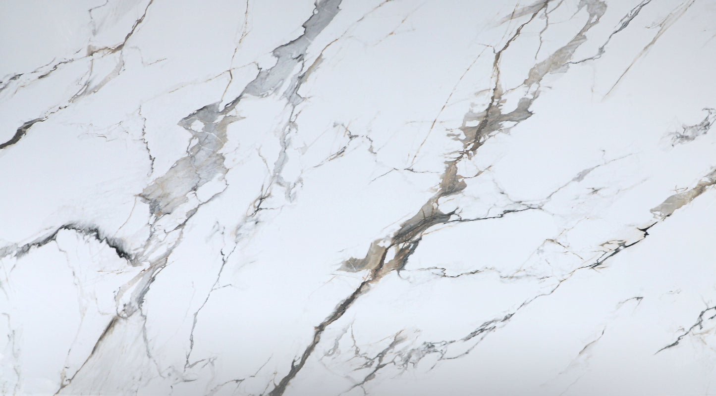 Moonlit Vein Marble UV Protected PVC Wall Panel - 4x8 ft, Fireproof & Waterproof, (32 sq. ft)