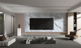 Moonlit Vein Marble UV Protected PVC Wall Panel - 4x8 ft, Fireproof & Waterproof, (32 sq. ft)