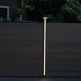 LED strip for composite fence post outdoor lighting