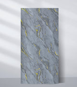 Silver Gold Marble UV Protected PVC Wall Panel