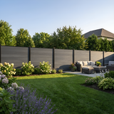 Modern Luxury Composite Fence Gray, Wholesale Price