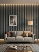 Stylish Metallic Fluted Wall Panels for Modern Home Decoration