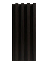Walnut Ink Metallic WPC Fluted 3D Wall Panels |  42.9 sq. ft./Box