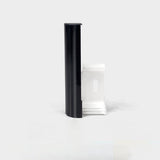 Aluminum LED Skirting Baseboard Channel System, surface-mounted, 3.3ft, 4 in height with black channel and bracket.