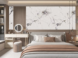 Glacier Vein Luxury Marble Veneer Wall Panels - Seamless Connection