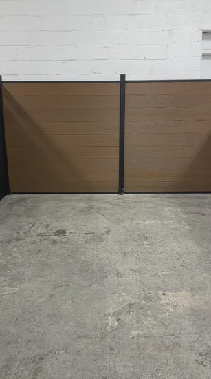 Composite fence panels bulk stock warehouse