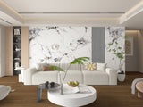 Glacier Vein Luxury Marble Veneer Wall Panels - Seamless Connection