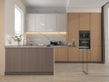 Calacatta Manhattan PVC Marble Sheets Wall Panel - Waterproof 4x8 ft (32 sq. ft)